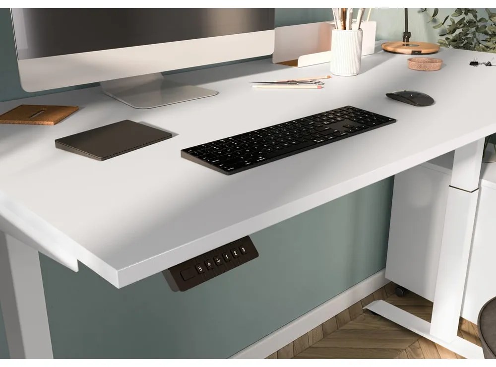 Birou cu înălțime ajustabilă electric 80x140 cm Mailand – Germania