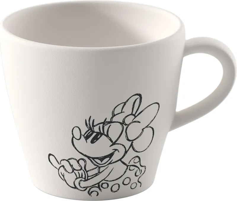 Villeroy & Boch Manufacture Rock blanc - Ceașcă de cafea Mickey Mouse