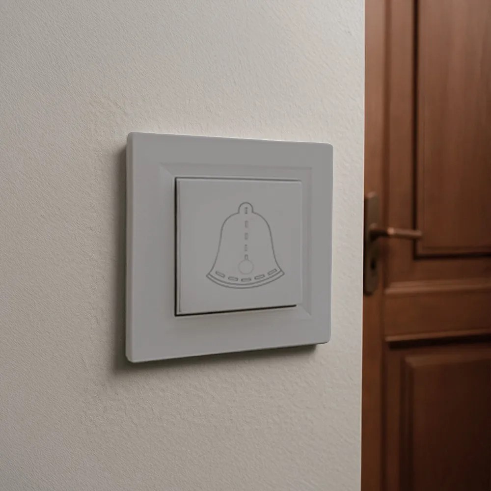 Comutator clopot Nova 101N gri