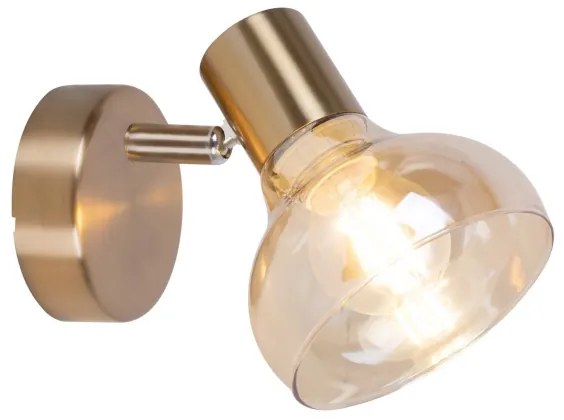 Rabalux 5546 - Aplică perete HOLLY 1xE14/40W/230V auriu