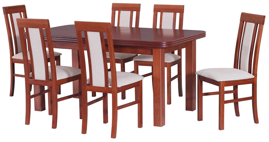 Set masă scaune pentru sufragerie Novis (pentru 6 până la 8 persoane). 608023
