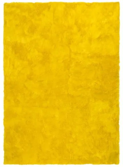 Covor Universal Nepal Liso Amarillo, 60 x 110 cm, galben
