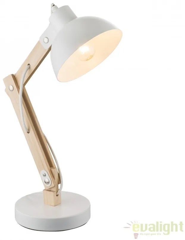 Veioza / Lampa de masa moderna Tongariro alba 21502 GL