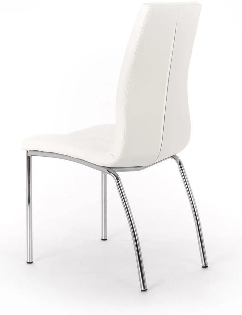 STONES Scaun din piele ecologică 43cm X 44cm H. 92cm | Aosom Romania