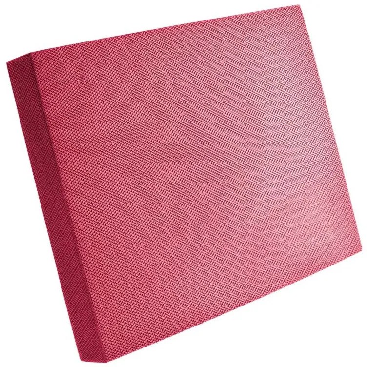 MAXXIVA Pernă de echilibru 40 x 50 x 6 cm, roșie