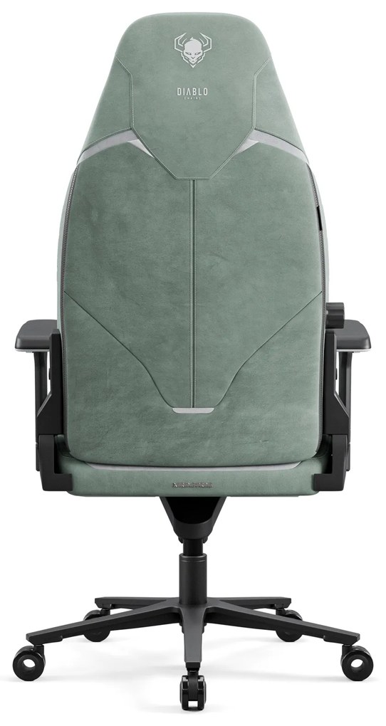 Scaun gaming verde Diablo X.Eye Prime, Normal Size, Gothic Green