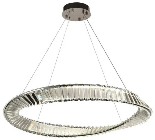 Lustră LED de cristal dimabilă pe cablu LED/50W/230V + telecomandă