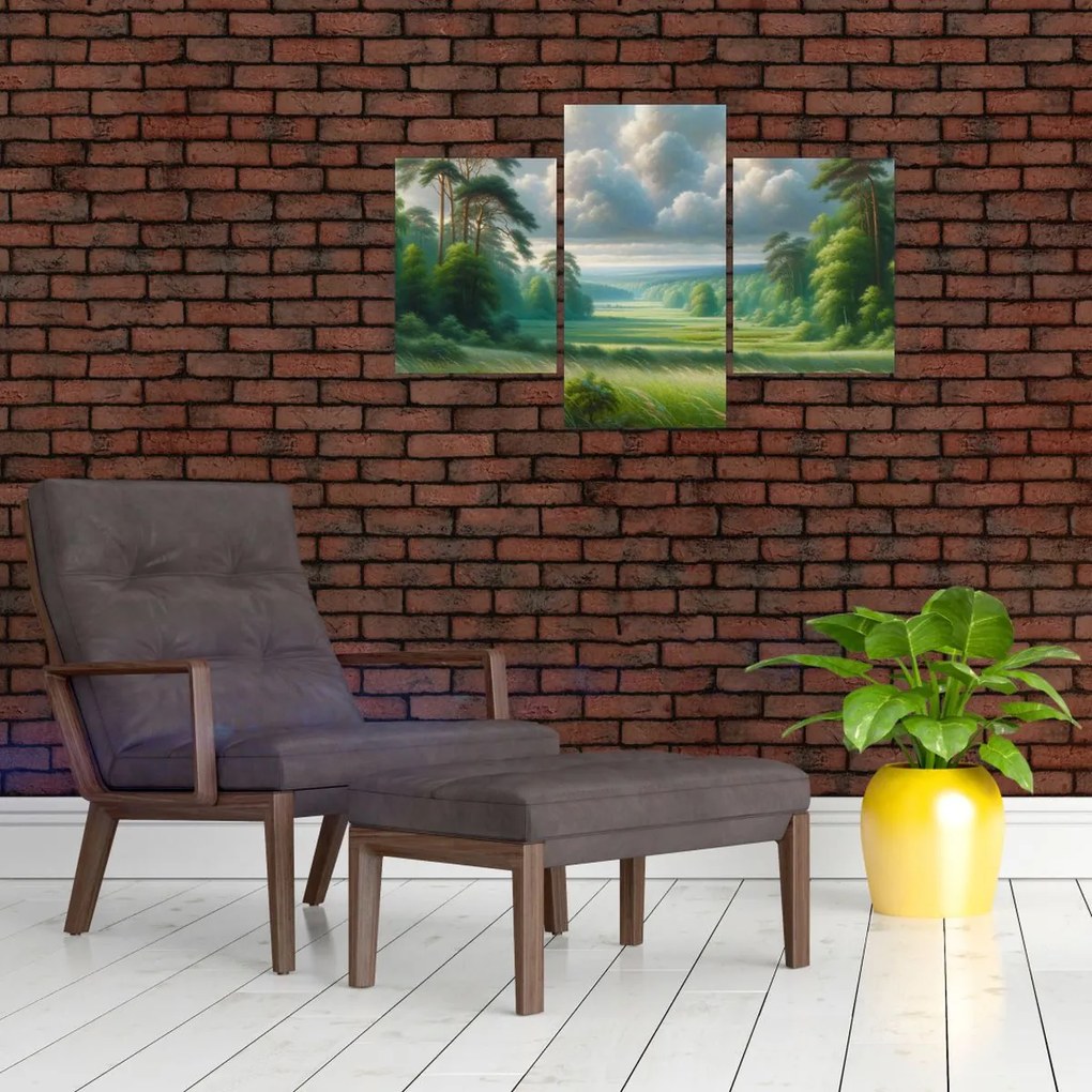 Tablou - Peisaj verde (90x60 cm)