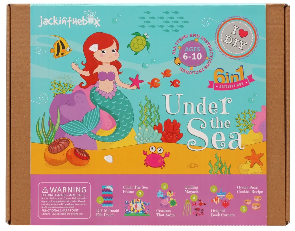 KIT CREATIE 6-IN-1 PE SUB APA - JACK IN THE BOX (JK10007)
