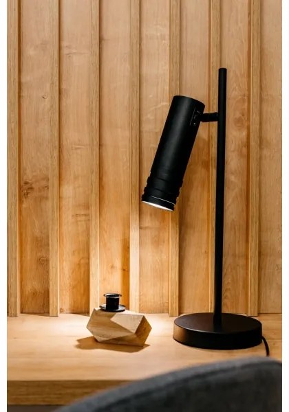 Lampă de masă DRILL 1xGU10/4W/230V neagră Klausen 108007