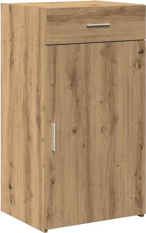 vidaXL Bufet cu sertar Stejar Artizanal 50 x 42,5 x 93 cm