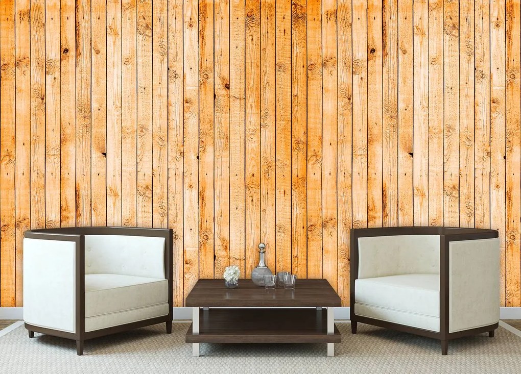 Fototapet - Textura - scânduri din lemn (152,5x104 cm)
