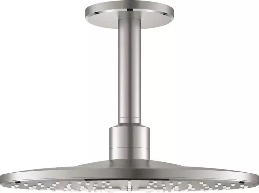 Palarie si brat de dus Grohe Rainshower SmartActive 310 cu 2 functii crom periat Supersteel