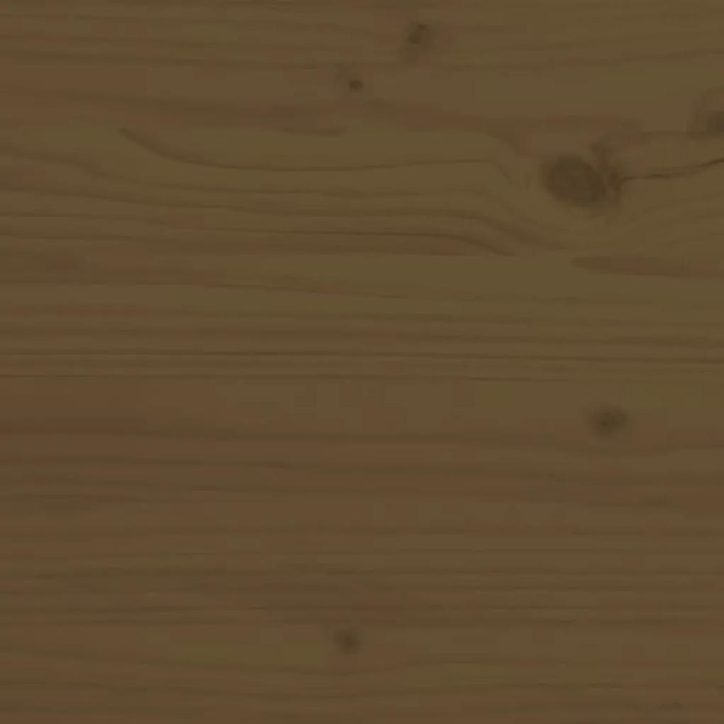 Noptiera, maro miere, 40x34x55 cm, lemn masiv de pin 1, maro miere