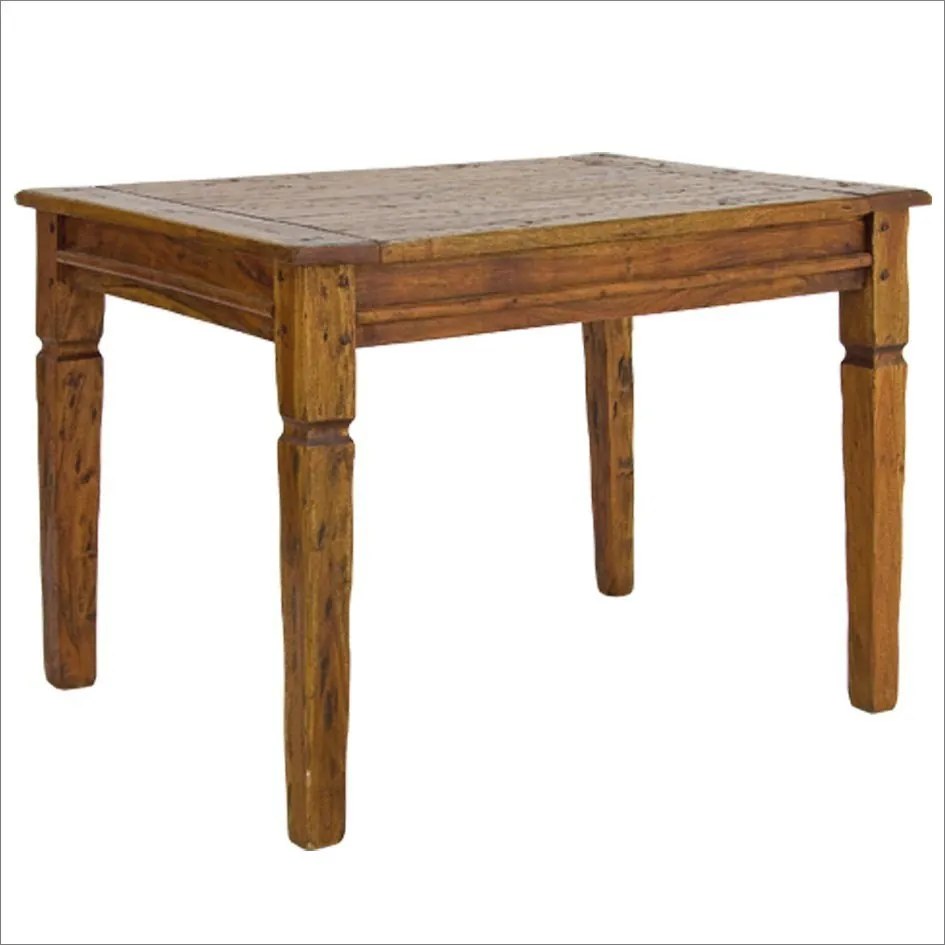 Masa dining extensibila pentru 12 persoane antichizata din lemn de Acacia, 200-290 cm, Chateaux Bizzotto