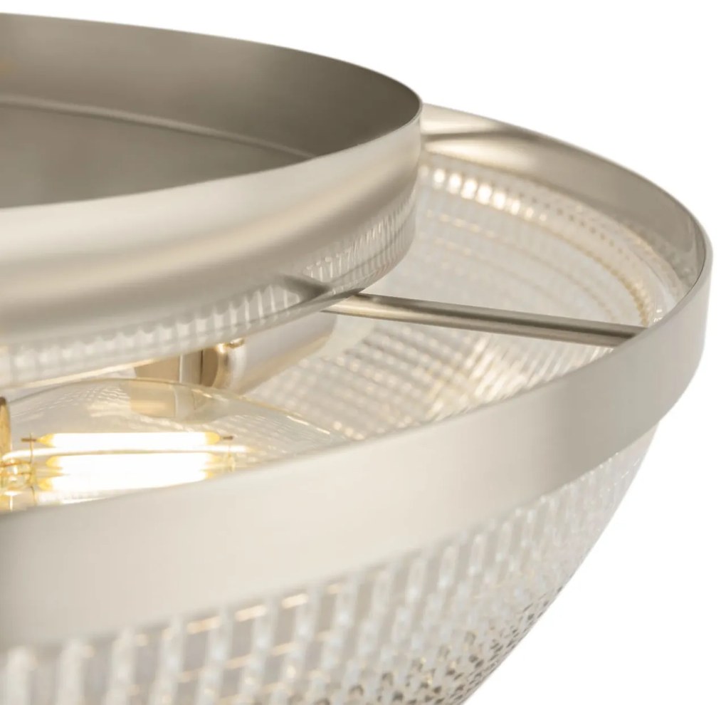 Plafoniera design elegant diametru:48,2cm, Coupe nickel MYC046CL-06N