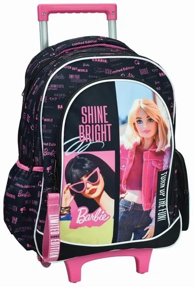 Barbie Shine Bright ghiozdan cu roți, 46 cm