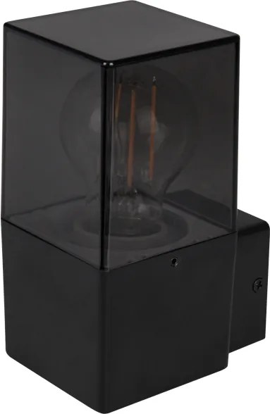 Aplică de exterior pentru perete 1xE27/40W/230V IP44 negru/fumuriu