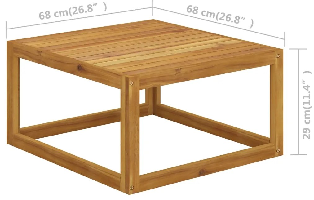 Set mobilier de gradina Culoare gri, ERIK