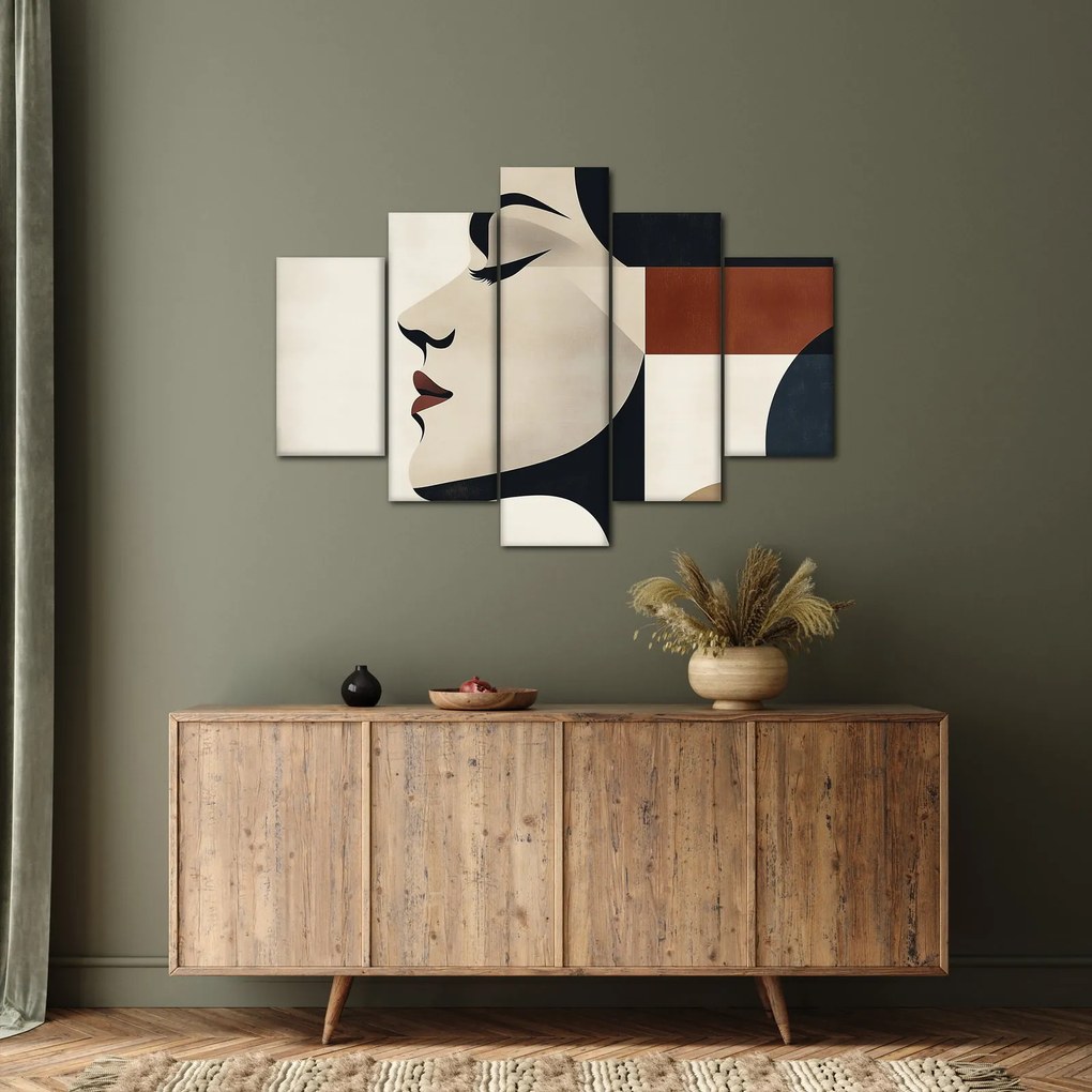 Tablou - Femeie din profil (150x105 cm)