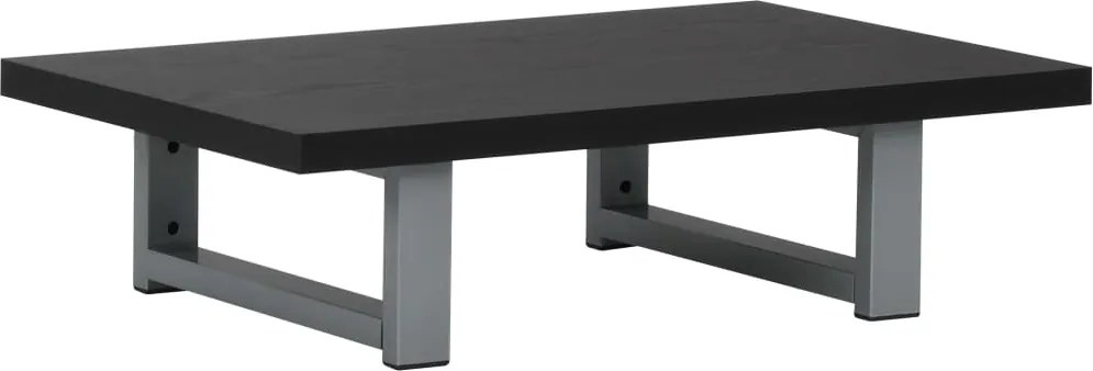 vidaXL Mobilier de baie, negru, 60 x 40 x 16,3 cm