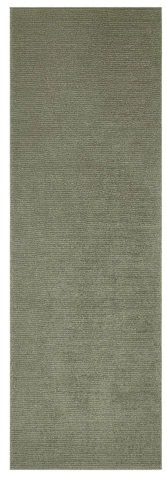 Covor Mint Rugs Supersoft, 80 x 250 cm, verde închis
