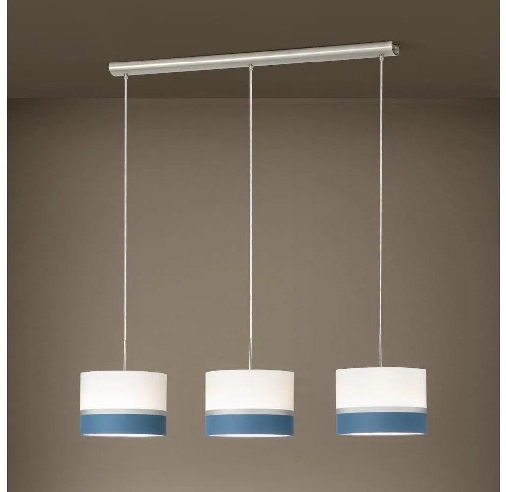 Lustră pe cablu Eglo 38555 SPALTINI 3xE27/60W/230V