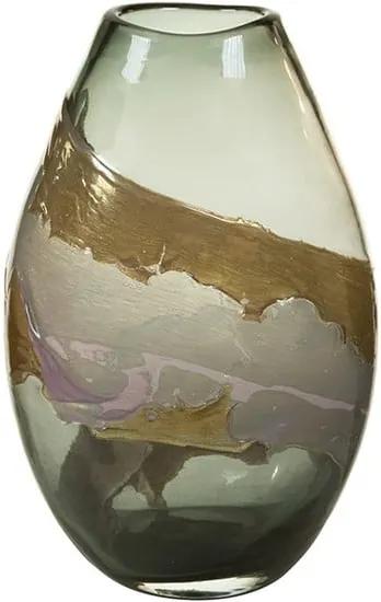 Vază din cristal lucrată manual Santiago Pons Crystal, înălțime 35 cm