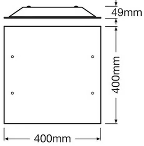 Plafonieră LED LUNIVE LED/24W/230V Ledvance