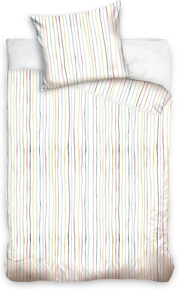 Lenjerie bumbac Multicolor, 140 x 200 cm, 70 x 90 cm