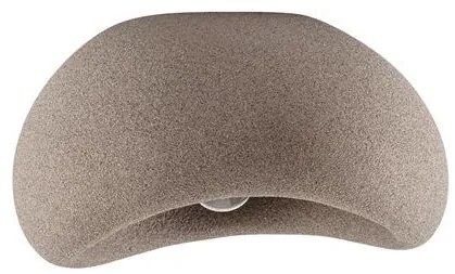 Plafoniera design modern, Stone Brown, AERE, L 40cm