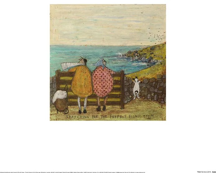 Imprimare de artă Sam Toft - Searching For The Perfect Picnic Spot