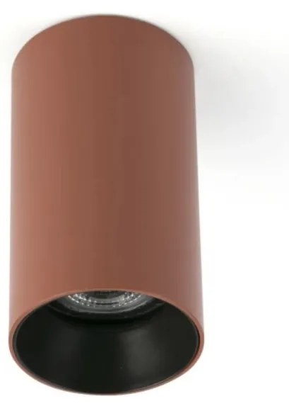 Spot aplicat de tavan Stan, terracotta