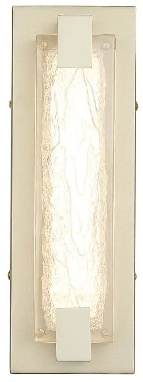 Aplica LED de perete baie metal auriu Anchor