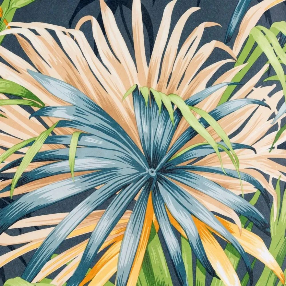 Cuvertură de pat cu două fețe de culoare gri cu flori exotice Lăţime: 200 cm | Lungime: 220 cm