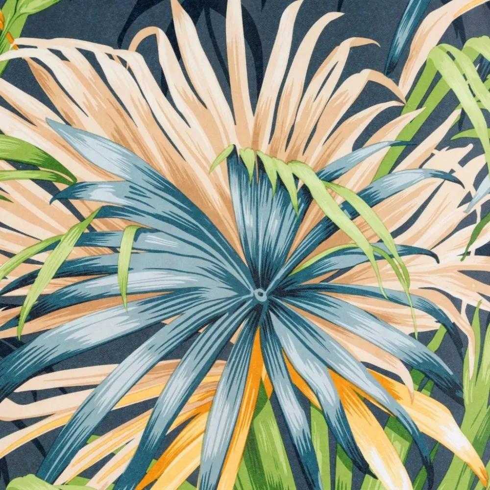 Cuvertură de pat cu două fețe de culoare gri cu flori exotice Lăţime: 240 cm | Lungime: 240 cm