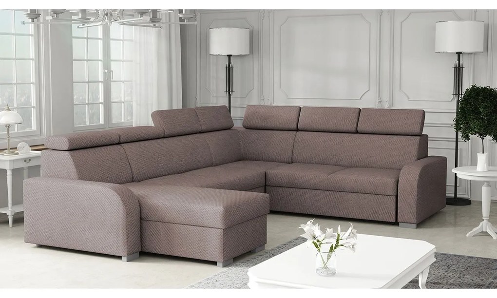Colțar în formă de U Lyseri 2rR2pLC (Maro gri) (cu sp. depozitare). 1104922