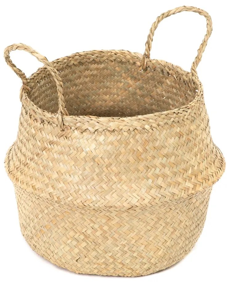 Coș depozitare din iarbă de mare Compactor Seagrass Basket, ⌀ 35 cm