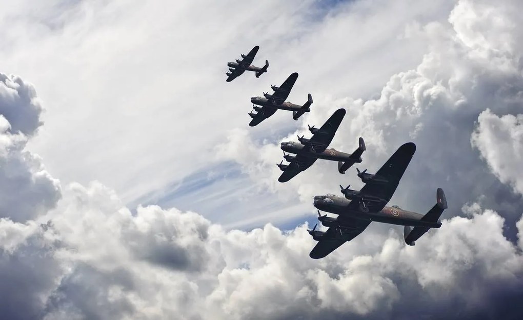 Fototapet - Avioane (254x184 cm)
