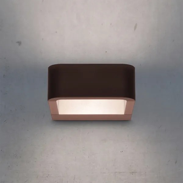 Brilagi - Corp de iluminat LED de exterior BARI LED/7W/230V 3000/4000/6000K maro IP54