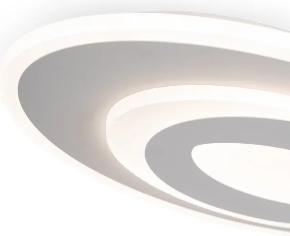 Brilagi - Plafonieră LED dimabilă MODERN, 45W, 230V, 3000-6000K, cu telecomandă