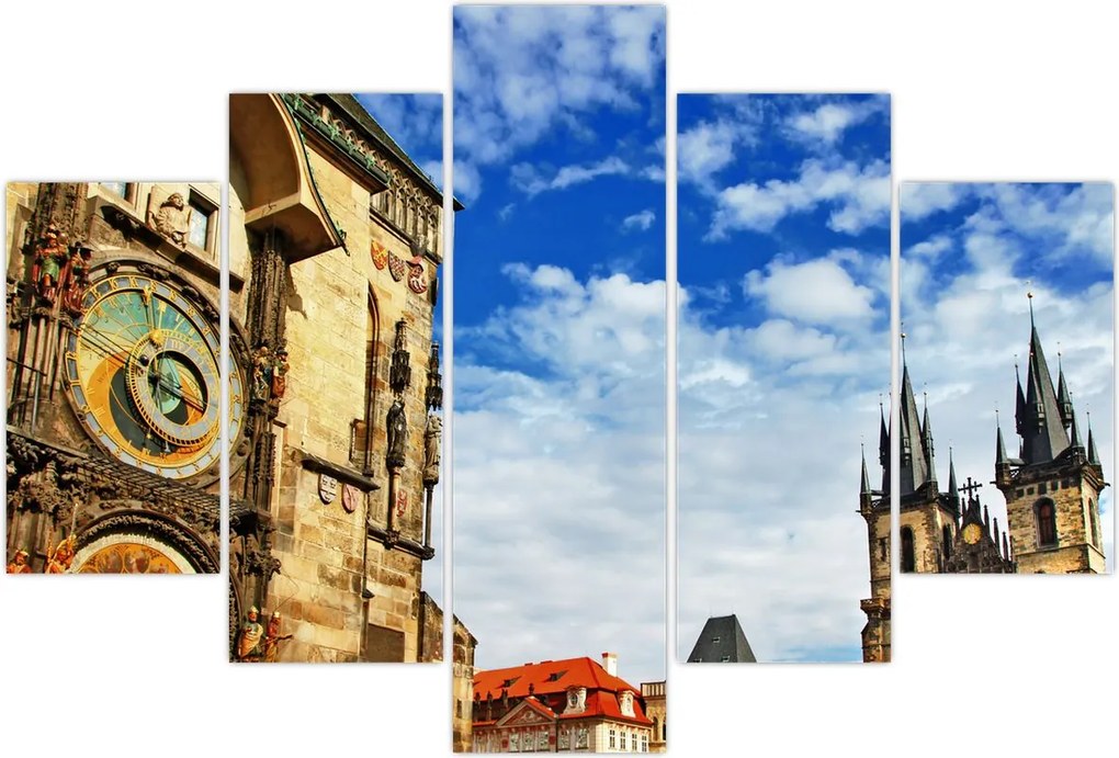 Tablou - Ceasul astronomic din Praga (150x105 cm)