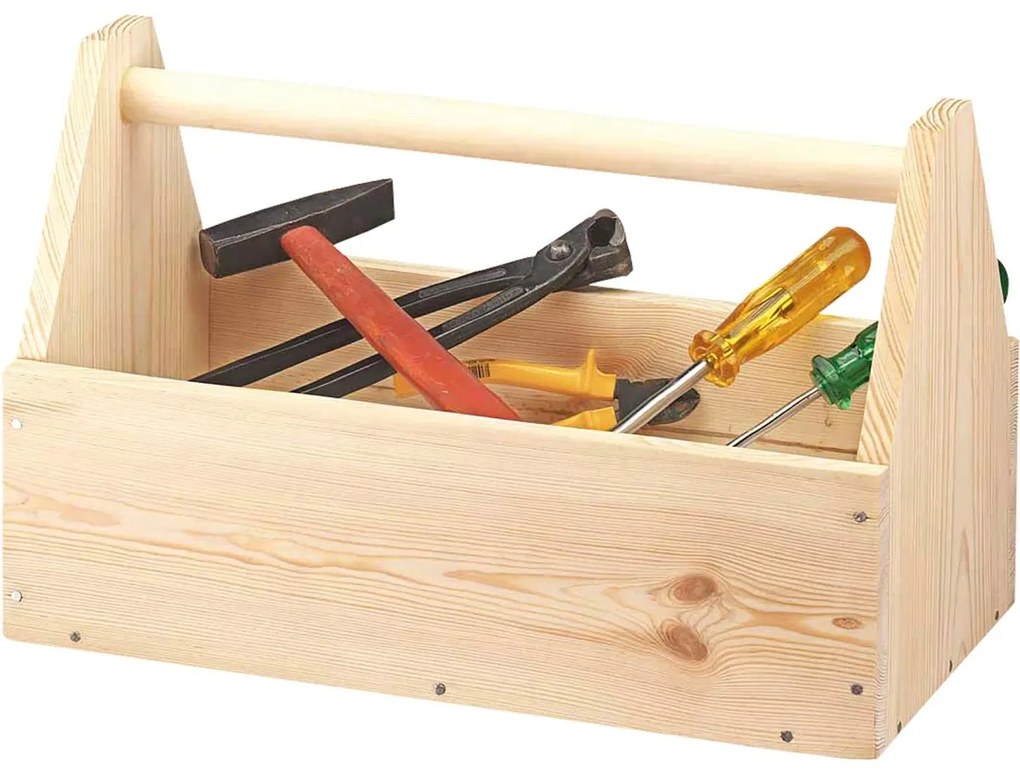 Kesper 69576 Cutie pentru scule din pin 42 x 21 x 26 cm