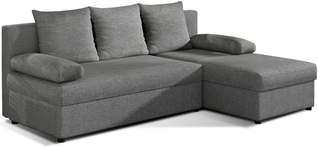 Coltar extensibil GINO, gri, reversibil