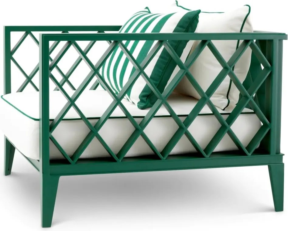 Fotoliu pentru interior si exterior Ocean Club, verde, 119629 HZ