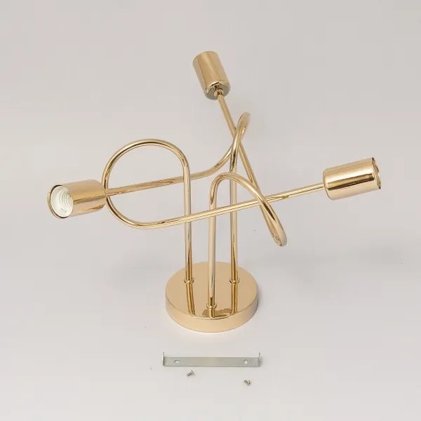 Lustră aplicată OXFORD 3xE27/15W/230V aurie