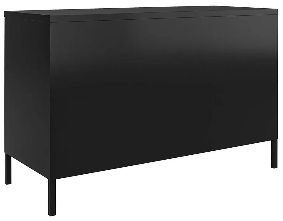 Dulap negru din metal 100x64x40 cm Mission District – Støraa