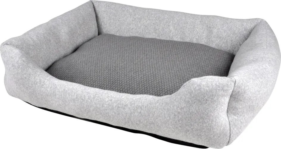 Pat pentru animale de companie gri deschis pentru câini 70x58 cm Graphene – Love Story