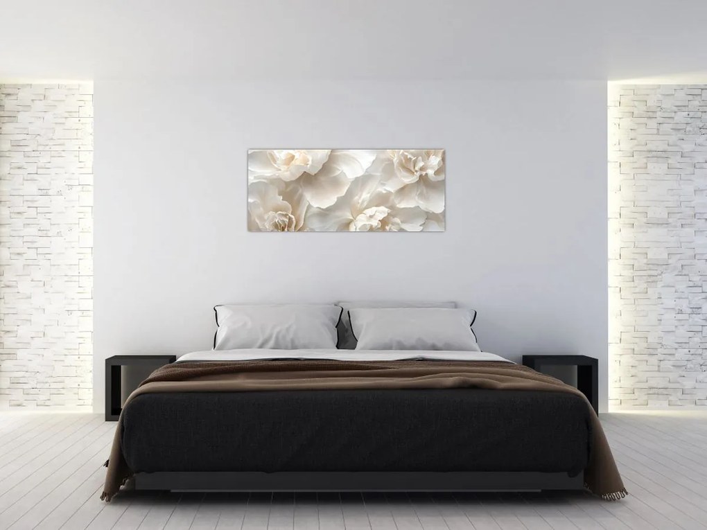 Tablou - Bujori Delicați (120x50 cm)