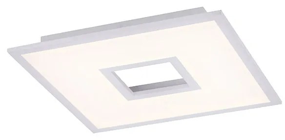 Plafoniera de design albă RGB cu LED inclusă 45 cm - Tile